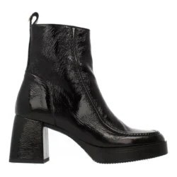 Red-Rag Red-Rag enkellaarzen hak 77344 zwart lak