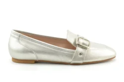 Red-Rag Red-Rag loafers zilver metallic leer
