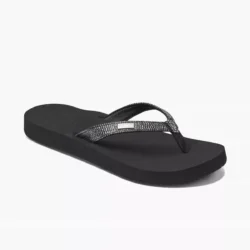 Reef Reef teenslippers zwart-zilver