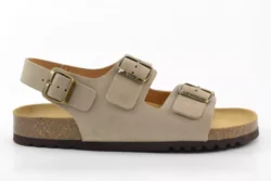 Scholl Scholl heren sandalen beige suede