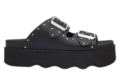 Scholl Scholl zwarte slippers met studs
