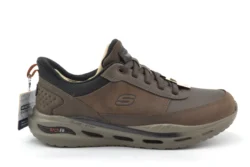 Skechers Skechers bruine veterschoenen slip-ins