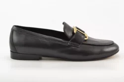 Toral Toral loafers zwart leer/goud