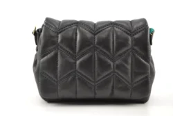 Unisa Unisa handtas zwart leer