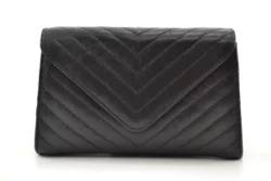 Unisa Unisa handtas zwart leer