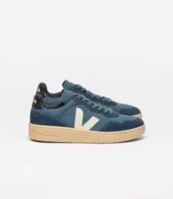 Veja Veja V90 sneakers blauw suede