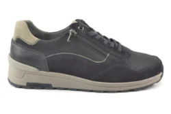Waldlaufer Waldlaufer casual veterschoenen H-Etienne dk.blauw