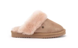 Warmbat Warmbat dames pantoffels metallic goud