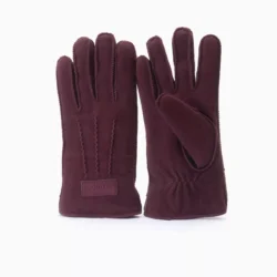 Warmbat Warmbat dames handschoenen donker rood