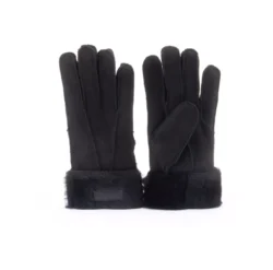 Warmbat Warmbat dames handschoenen lammy zwart