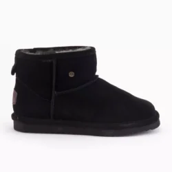 Warmbat Warmbat dames pantoffels Wallaby black