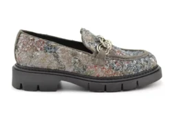 Weekend Weekend loafers grijs pailletten