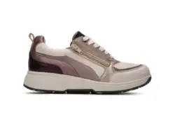 Xsensible Xsensible taupe sneakers met rits HX
