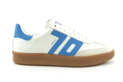 Back 70 Back 70 witte sneakers met blauw