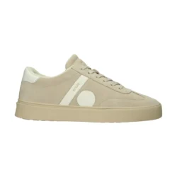 Blackstone Blackstone beige suede sneakers