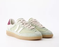 Coolway Coolway groene suede sneakers