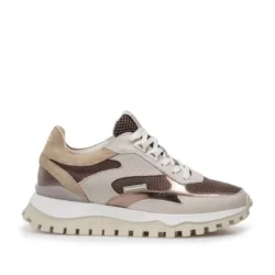 Floris van Bommel Floris van Bommel sneakers bruin combi