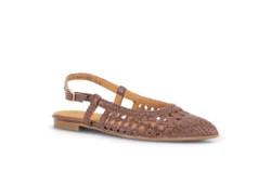 Gabor Gabor slingbacks vlechtleer bruin