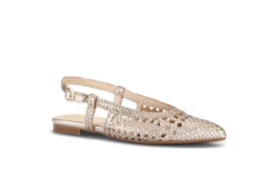 Gabor Gabor slingbacks vlecht goud