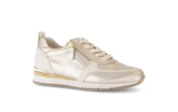Gabor Gabor gouden sneakers met ritsen