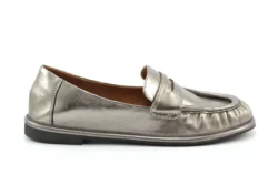 Miss Olivia Miss Olivia zilver-grijze mocassins