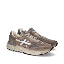 Premiata Premiata luxe sneakers Micko bruin