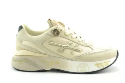Premiata Premiata luxe sneakers beige-goud