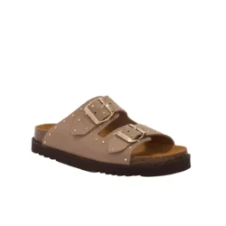 Scholl Scholl slippers voetbed beige/goud