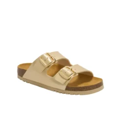 Scholl Scholl slippers licht goud