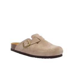Scholl Scholl beige suede muilen