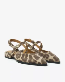 Via Vai Via Vai slingbacks leopard