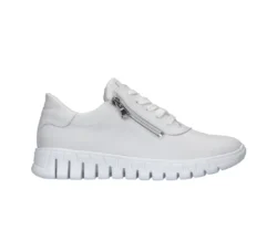 Waldlaufer Waldlaufer off white sneakers met rits H