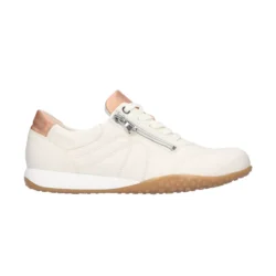 Waldlaufer Waldlaufer witte sneakers met rits H