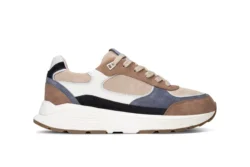 Xsensible Xsensible sneakers bruin-blauw