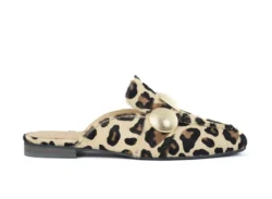 Babouche Babouche muiltjes leopard/goud