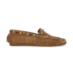 Bibi Lou Bibi Lou bruine suede mocassins