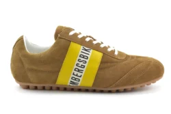Bikkembergs Bikkembergs sneakers bruin-geel suede