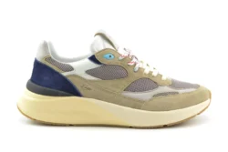 D.A.T.E. D.A.T.E sneakers beige-grijs-blauw