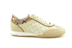 DL Sport DL Sport beige sneakers met snake