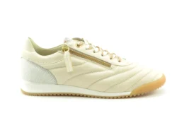 DL Sport DL Sport sneakers creme leer met rits