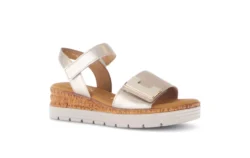 Gabor Gabor sandalen sleehak goud leer