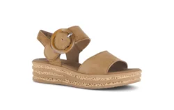 Gabor Gabor bruine suede sandalen sleehak