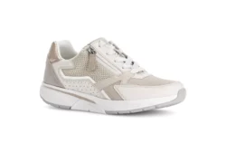 Gabor Gabor beige sneakers met rits