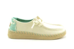 HEYDUDE HeyDude casual instappers beige-groen