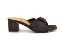 Paul Green Paul Green slippers donkerbruin suede