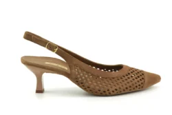 Paul Green Paul Green slingbacks hak bruin suede