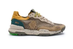 Satorisan Satorisan sneakers Chacrona bruin comi