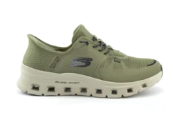Skechers Skechers slip-ins vegan olijfgroen