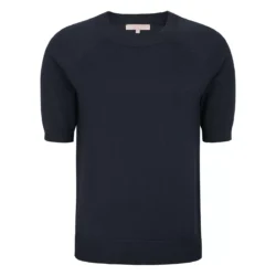 Soft Rebels Soft Rebels blauwe Top knitted