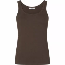 Tooday Tooday tank top donkerbruin